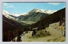 Berthound Pass CO-Colorado, Switchbacks, U.S. Highway 40, Vintage Postcard picture