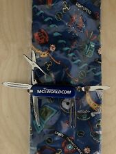 Vintage MCI Networks Collectible Swag - Necktie & Pocket Knife picture