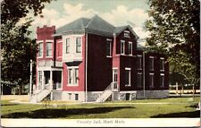 Postcard County Jail in Hart, Michigan~135413 picture