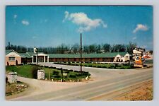 Hopkinsville KY-Kentucky, Jeff Davis Motel Advertising Vintage Souvenir Postcard picture