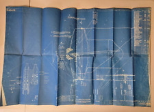 ANTIQUE AC SPARK PLUG Original Blueprint 1940 Plug Cleaner picture