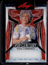 2023 Leaf Pop Century Proof Kaleidoscope Red Vicki Lawrence  1/1 picture
