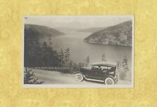X Canada BC Vancouver rare RPPC postcard VINTAGE CAR ON MALAHAT DRIVE 1908-24 picture