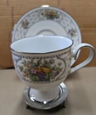 Vintage Noritake Ireland China Kenmare Pattern Cup Saucer picture