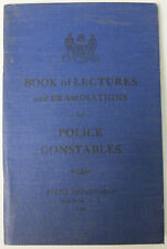 Halifax N. S. POLICE CONSTABLE Dept Vintage 1941 Book of Lectures & Examinations picture