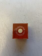 One (1) 1970’s Tropicana Hotel Dice White Logo & Blue T No Serial Numbers picture
