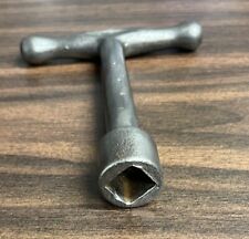 1/2” Square Machinist T Handle Wrench Female Lathe Mill Tractor Vintage picture