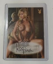 PlayboyPlaymate Regina Deutinger Authentic Autograph Card Vintage 2010 picture