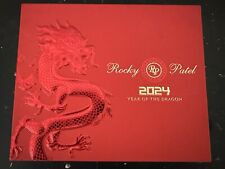 Rocky Patel 2024 Year Of The Dragon Empty Cigar Box 9.25x7.75x1.75 picture