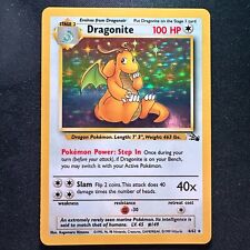 Dragonite 4/62 Fossil Rare Holo Pokemon Card picture