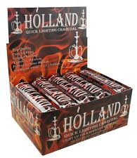 AUTHENTIC Holland Quick Light Charcoal 40mm Incense Frankincense Hookah 100 pcs picture