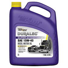 Royal Purple Duralec Super 15W-40 Diesel Motor Oil, 7.7 lbs, 1 Gallon,NEW picture