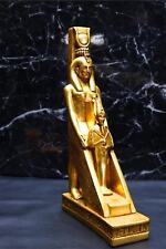Golden Goddess Isis and Osiris statue - lovers gifts - love antiques picture