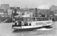 West Seattle Ferry Boat Washington WA Reprint Postcard picture