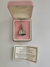 1997 Disney Charm Collection Sterling Silver Belle Beauty And The Beast 3D Charm picture