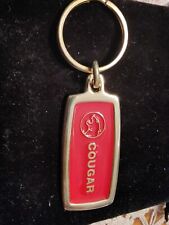 Cougar.   Etc... Red.  Vintage NOS  keychain By Carriers picture