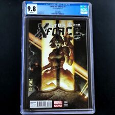 Cable and X-Force #4 💥 CGC 9.8 💥 1:25 Bianchi Variant Domino Cover Comic 2013 picture