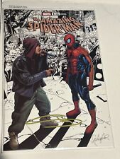 THE AMAZING SPIDER-MAN (2022) #1 – EMINEM SPOTLIGHT VARIANT (SIGNED) IN HAND picture