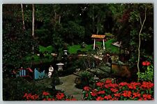 Postcard FL Oriental Garden Tropical Cypress Gardens  Lake Eloise, Florida picture