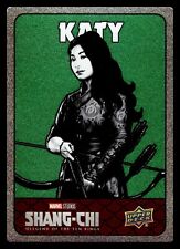 2023 Shang-Chi UD Marvel Spectromatic Stickers Green SS-26 Awkwafina as Katy picture