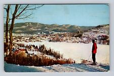 St Adel-en-Haut Quebec-Canada, Laurentians Mountains, Vintage Souvenir Postcard picture