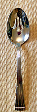 Retired Reed & Barton Westwood  Pierced Serving Spoon 18/8 Stainless picture