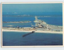 Postcard Broad aerial expanse of Pensacola Beach and Pier Pensacola Beach FL USA picture