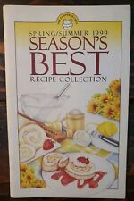 Pampered Chef Season's Best Recipe Collection SPRING/SUMMER 1999 Vtg Cookbook picture