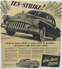 Vintage 1949 Buick SPECIAL Car Newspaper Print Ad picture