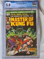 Special Marvel Edition #15 Marvel 1973 CGC 5.0 1st appearance of Shang-Chi picture