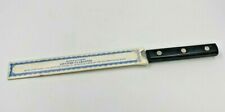 Vtg Quikut Carve & Serve Fork Tip Knife Stainless Double Edge Straight Serrated  picture