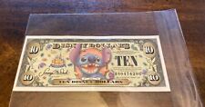 Disney Dollar 2005 $10 Stitch 50th Anniversary UNCIRCULATED picture