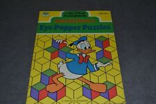 Donald Duck's Eye-Popper Puzzles Coloring Book 1977 Whitman [NEW & UNUSED] picture