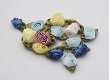 Vintage Ribbon Flowers - Large Roses picture