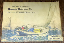 1920s The Winchester Store Hermosa Hardware Co. Hermosa Beach CA. Fishing Tackle picture