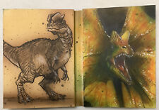 Breygent Jurassic Domination Sketch Booklet Book Card 1/1 RARE picture