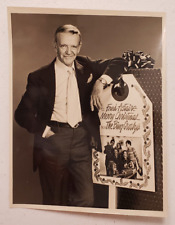 Vintage CBS Press/Publicity Photo Fred Astaire Christmas~Hollywood Actor picture