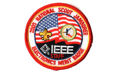 2005 Jamboree Electronic Merit Badge JSP Red Bdr (AR362) picture