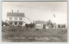 Postcard RPPC The Hitchin Post Guest Home and Cabins Searsport, ME picture