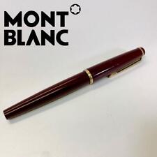 3262 Good condition Montblanc fountain pen Bordeaux nib 14K 585 picture