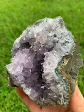 Raw Amethyst Cluster Druzy, 3-6 Inches, Amethyst Geode,Raw Amethyst, Pick a Size picture