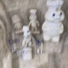 Lot Of  Pillsbury Doughboy Vintage 1988 . 1997 7pc Set Fast  Look picture