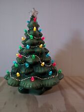 Lenox Treasured Traditions Green Light-Up Tree Figurine picture