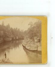Navy Yard Dells of Wisconsin River HH Bennett? Stereoview picture