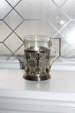 Antique Russian Tea Glass Holder Podstakannik Cup picture