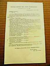 CIVIL WAR  CHARLESTON SOUTH CAROLINA SEXUAL ASSAULT TRIAL MILITARY ORDER 1865 picture
