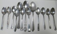 Vintage Stainless Steel Spoons Lot of 13 Flatware Pc Some Marked picture