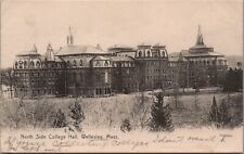 Wellesley College c1907 North Side College Hall Rotograph Germany Postcard UNP picture