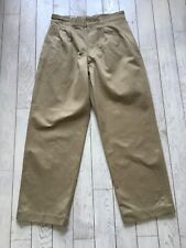 NOS French Army Chino trousers pants Indochina War 1950's size 22 w/belt picture