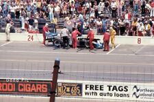 #SL40- a Vintage 35mm Slide Photo- Race Track - Car - 1973 picture